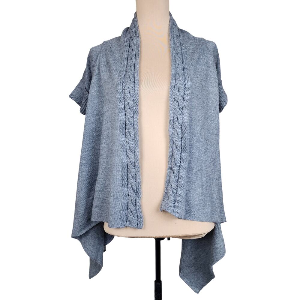 New York & Co Small Grey Gray Cardigan Sweater